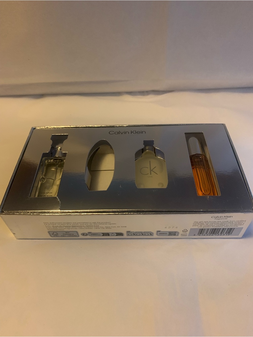 New Calvin Klein Trio Mini Perfume Set